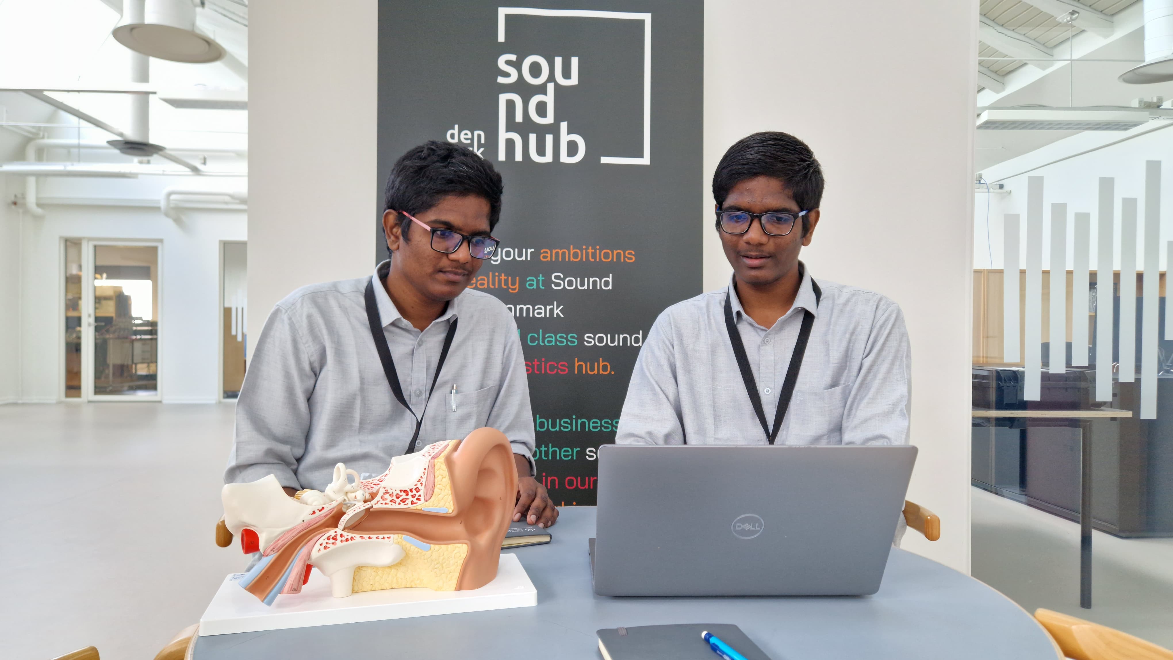 Co-founders Raman and Lakshmanan
