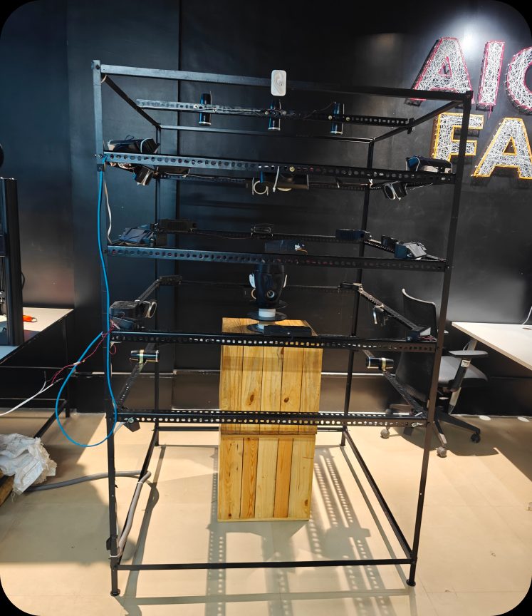 Magnetic coil test rig