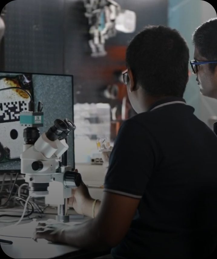 Microscope assembly work
