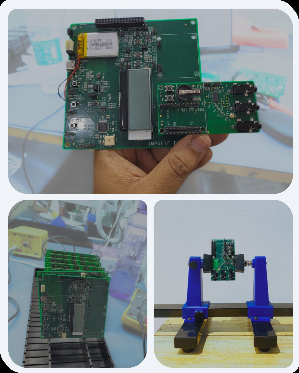 Research PCB prototype boards